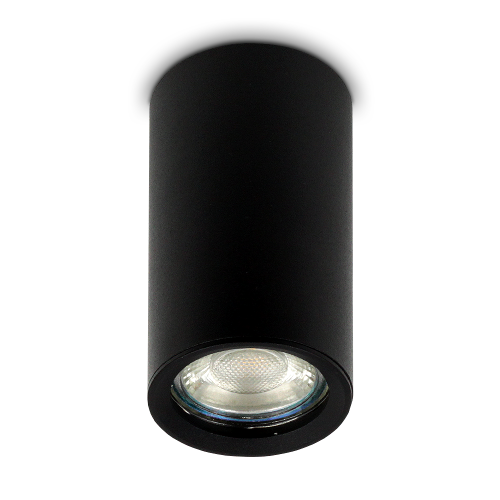 Oprawa halogenowa natynkowa GU10 ROLER-A czarny