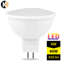 Żarówka LED MR16 Gu5.3 4W=40W 350lm biała neutralna