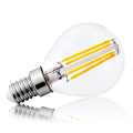 Żarówka filament LED G45 E14 - mał gwint 4W=40W 450lm biała neutralna