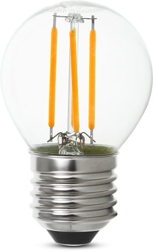 Żarówka filament LED G45 E27 6W 660lm biała neutralna 