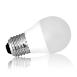 Żarówka SMD LED G45 E27 duży gwint 8W=60W 350lm biała ciepła 