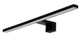 Lampa nad szafkę do lustra LED ELENA 10W IP44 czarna 3w1