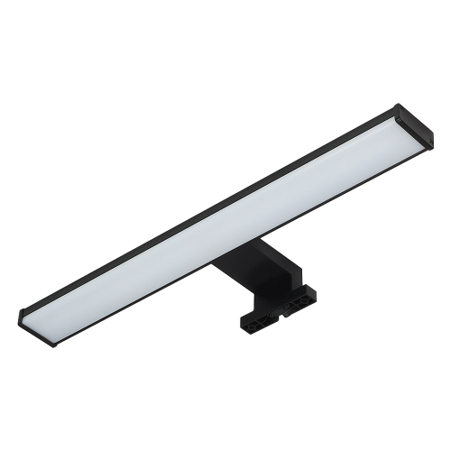 WYPRZEDAŻ Lampa LED nad szafkę lustro 8W IP44 230V DENIS A czarna