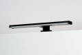 WYPRZEDAŻ Lampa LED nad szafkę lustro 8W IP44 230V DENIS A czarna