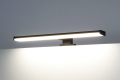 WYPRZEDAŻ Lampa LED nad szafkę lustro 8W IP44 230V DENIS A czarna