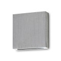 Dekoracyjna lampa ścienna 6cm x 6cm LED LEDia-11 1W 230V aluminiowa 4000K