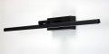 WYPRZEDAŻ Lampa łazienkowa nad lustro LED 12W regulowana 60 cm IP44 MONI czarna