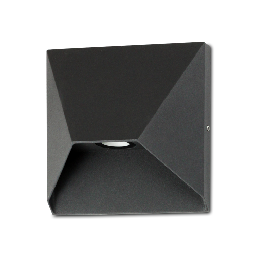 Lampa ogrodowa elewacyjna LED 6W IP54 15cm x 15cm AVIS