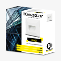 ZESTAW 5x lampa schodowa wpuszczana LED 2W IP54 PREMIUM KAGI biała