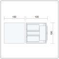 Lampa elewacyjna ogrodowa LED 6W IP54 TRUF