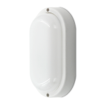Owalna lampa elewacyjna LED 12W IP54 METEOR biała 