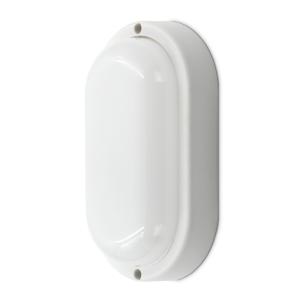 Owalna lampa elewacyjna LED 12W IP54 METEOR biała 