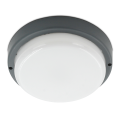 Okrągła lampa ścienno sufitowa LED 18W IP54 KLASTO 18W szara