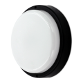 Okrągła lampa ścienno sufitowa LED 18W IP54 KLASTO 18W czarna
