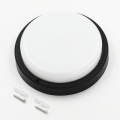 Okrągła lampa ścienno sufitowa LED 18W IP54 KLASTO 18W czarna