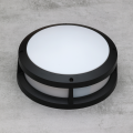 Lampa zewnętrzna ścienna sufitowa SISTON czarna