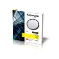 Lampa sufitowa plafon LED 18W CCT IP40 KAMI SLIM czarny