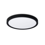 Lampa sufitowa plafon LED 18W CCT IP40 KAMI SLIM czarny