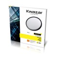 Lampa sufitowa plafon LED 24W CCT IP40 KAMI SLIM czarny