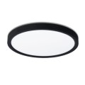Lampa sufitowa plafon LED 24W CCT IP40 KAMI SLIM czarny