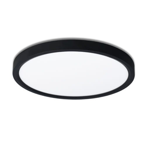 Lampa sufitowa plafon LED 24W CCT IP40 KAMI SLIM czarny