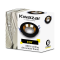 Zestaw 1x Oprawa sufitowa wpuszczana czarno złota FOY + GU10 7W 4000K