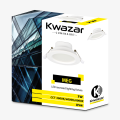 Lampa LED downlight wpuszczana MEG 7W średnica 9,5 cm IP44 CCT