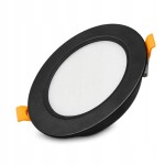 Panel sufitowy podtynkowy LED 5W IP54 PIRES CCT czarna