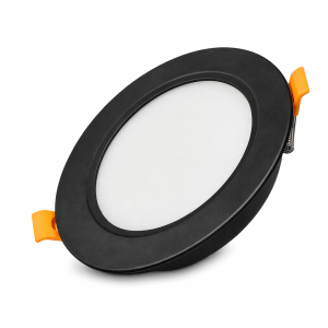 Panel LED wpuszczany podtynkowy PIRES 12W CCT czarny