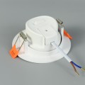 Lampa LED downlight wpuszczana KARO 7W średnica 9cm IP20 biała CCT
