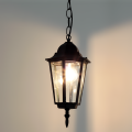 Wisząca lampa ogrodowa IP44 E27 KB04105 czarna