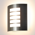 Lampa ścienna AREK E27 IP44 satyna nikiel 