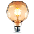 Żarówka EDISON vintage E27 - duży gwint 6W  biała ciepła DL-12