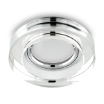 Oprawa wpuszczana stropowa okrągła KOB49 przezroczysta