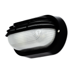 Zewnętrzna lampa ścienna IP44 ROMA BK