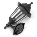 Lampa ścienna ERANO-A IP44 E27 max 60W czarna