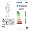 Lampa stojąca IP44 E27 KB04104 złoty