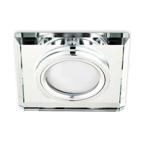 Oprawa sufitowa wpuszczana stała KOB27 przeźroczysta