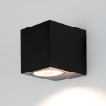 Kinkiet ścienny lampa ogrodowa GU10 IP44 1188 czarna