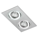 Oprawa wpuszczana stropowa K-61-2 aluminium regulowana