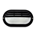 Zewnętrzna lampa ścienna IP44 ROMA BK